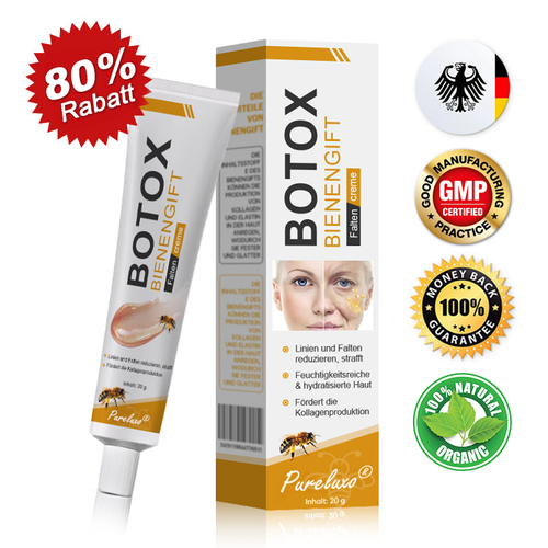 👨‍⚕️ Hergestellt in Deutschland - ✨Pureluxo® Faltenentfernungscreme