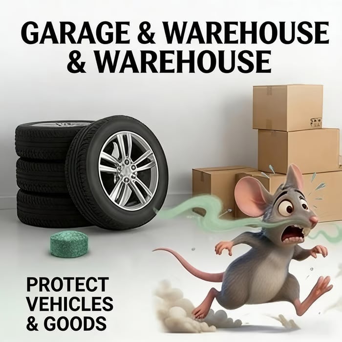 🚗 NUR HEUTE: 80 % RABATT ✨🌿Hosday® Natural Peppermint Rodent Repellent Balls (12 Pack) 🚫Keep Rats, Mice & Pests Away Safely✅