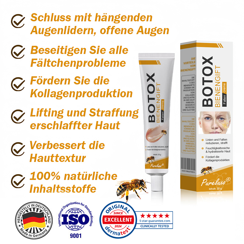 👨‍⚕️ Hergestellt in Deutschland - ✨Pureluxo® Faltenentfernungscreme