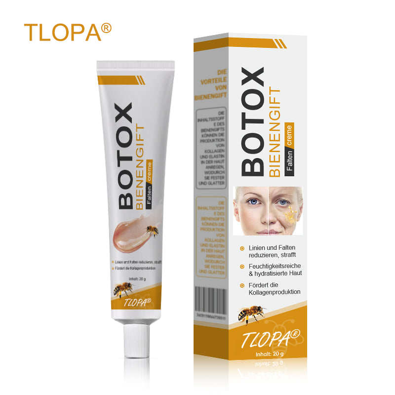 👨‍⚕️ Hergestellt in Deutschland - ✨TLOPA® Botox Bienenvenom Faltenentfernungscreme