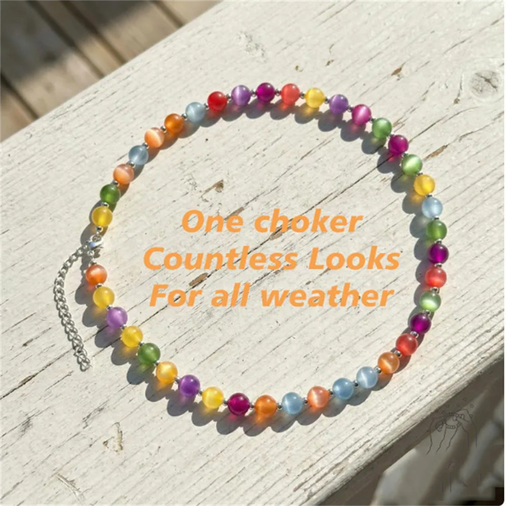 🚗 NUR HEUTE: 80 % RABATT ✨ 🌈 CZTICLE® Dopamine UV Reactive Beaded Jewelry – Your New Summer Staple