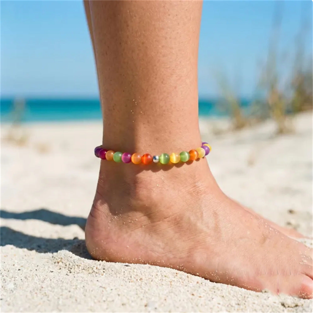 🚗 NUR HEUTE: 80 % RABATT ✨ 🌈 CZTICLE® Dopamine UV Reactive Beaded Jewelry – Your New Summer Staple