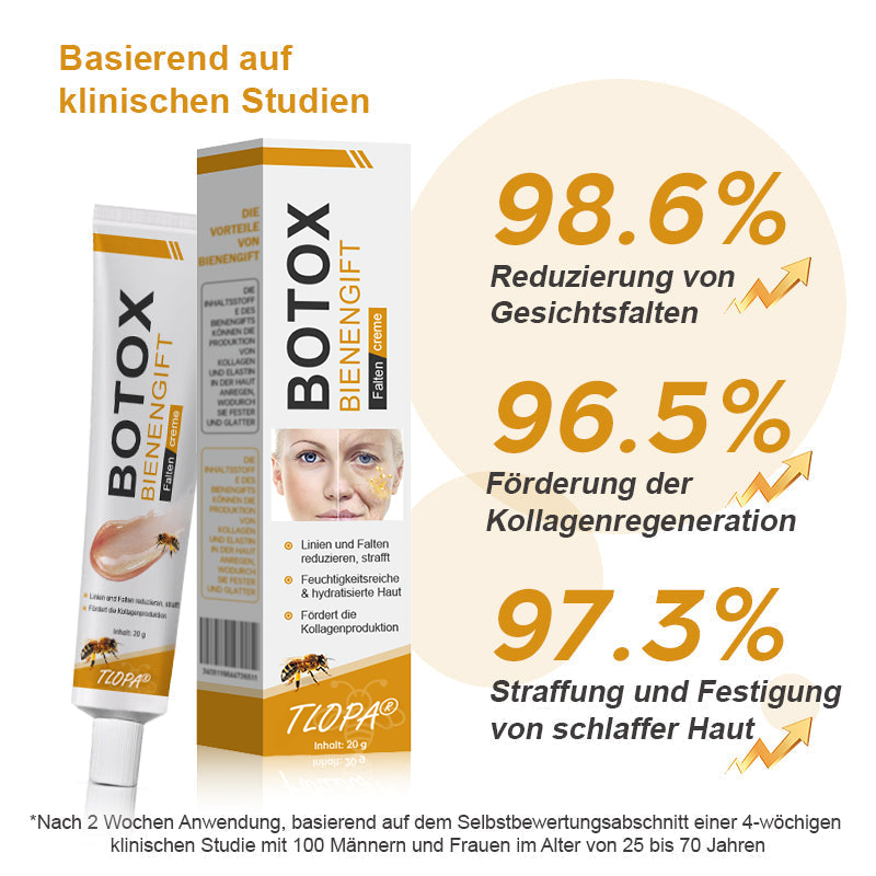 👨‍⚕️ Hergestellt in Deutschland - ✨TLOPA® Botox Bienenvenom Faltenentfernungscreme
