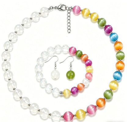 🚗 NUR HEUTE: 80 % RABATT ✨ 🌈 CZTICLE® Dopamine UV Reactive Beaded Jewelry – Your New Summer Staple