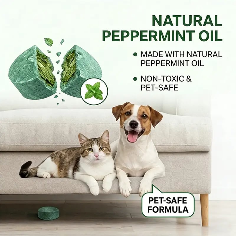 🚗 NUR HEUTE: 80 % RABATT ✨🌿Hosday® Natural Peppermint Rodent Repellent Balls (12 Pack) 🚫Keep Rats, Mice & Pests Away Safely✅