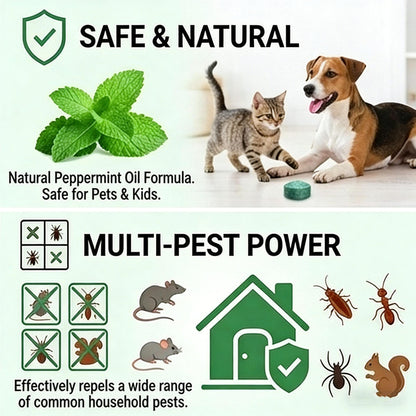 🚗 NUR HEUTE: 80 % RABATT ✨🌿Hosday® Natural Peppermint Rodent Repellent Balls (12 Pack) 🚫Keep Rats, Mice & Pests Away Safely✅