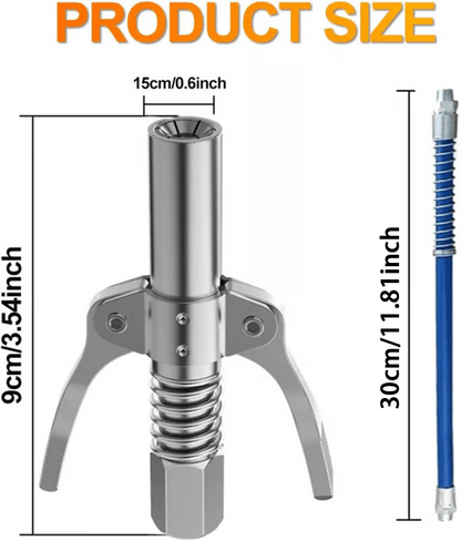 Hosday® Double Handle High Pressure Quick Release Grease Coupler