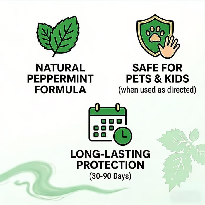 🚗 NUR HEUTE: 80 % RABATT ✨🌿Hosday® Natural Peppermint Rodent Repellent Balls (12 Pack) 🚫Keep Rats, Mice & Pests Away Safely✅